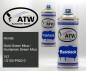 Preview: Honda, Gold Green Mica / Huntsman Green Mica, 757 / G103-P902-0: 400ml Sprühdose + 400ml Klarlack - Set, von ATW Autoteile West.